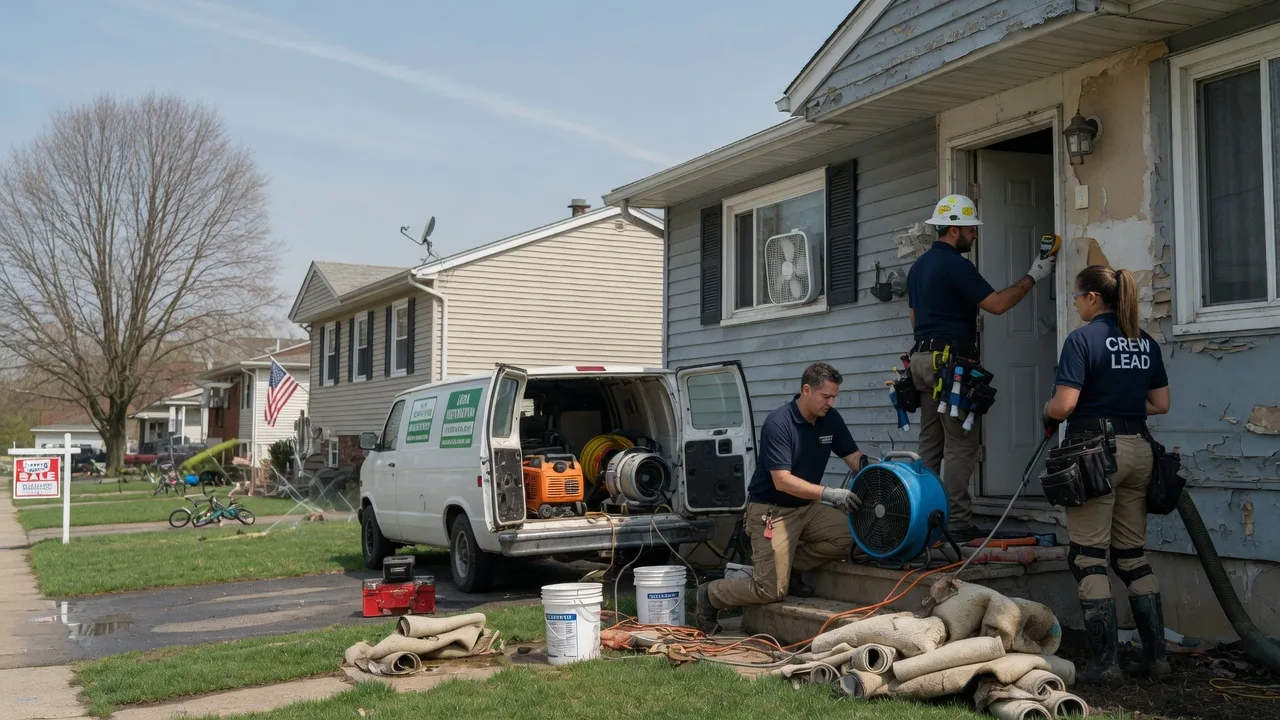 Flood Cleanup in Merritt, MI near me